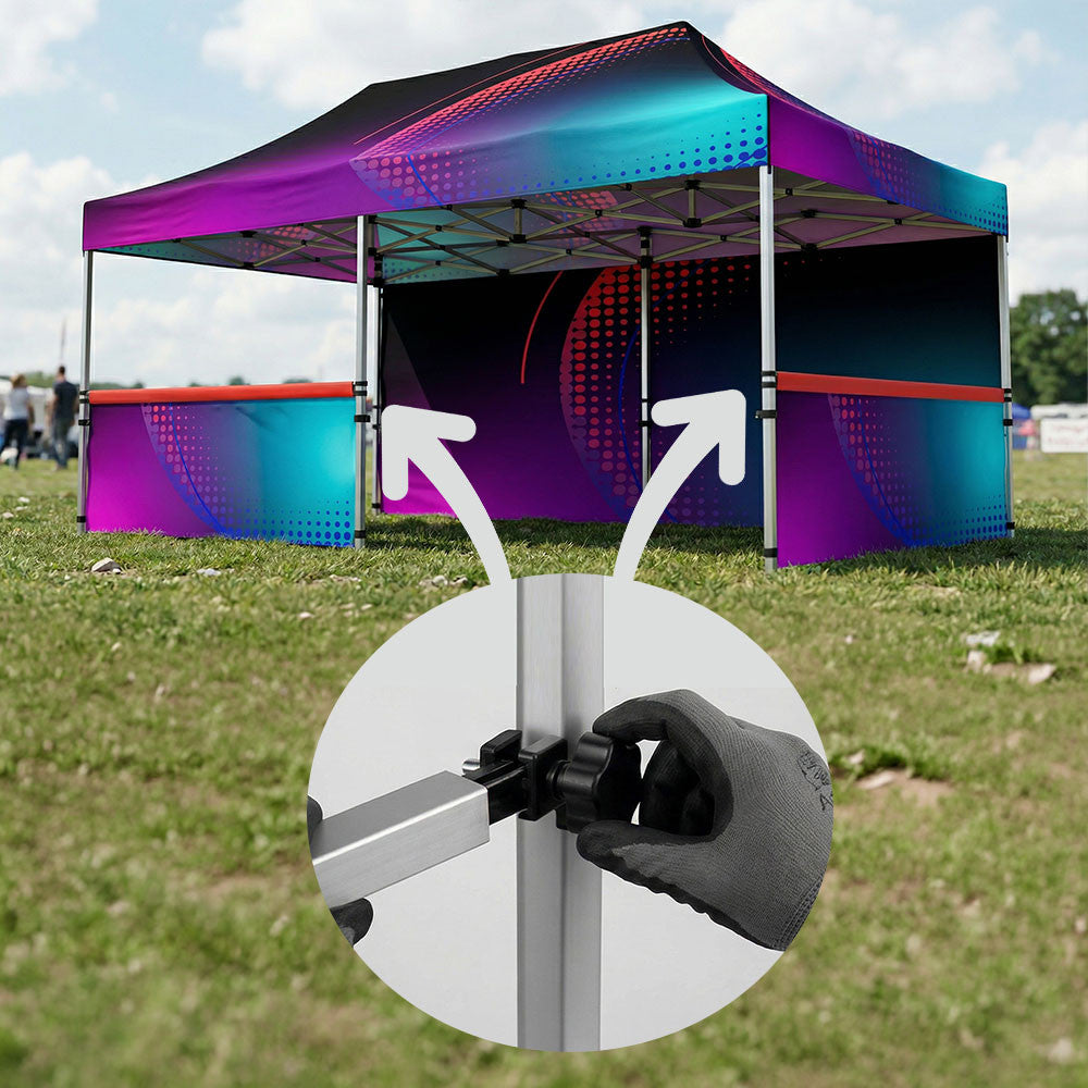 Poprzeczka do półścianki namiotu Halfbar 4,5 m (z uchwytami)